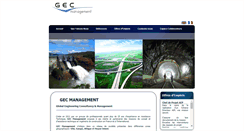 Desktop Screenshot of gec-management.com